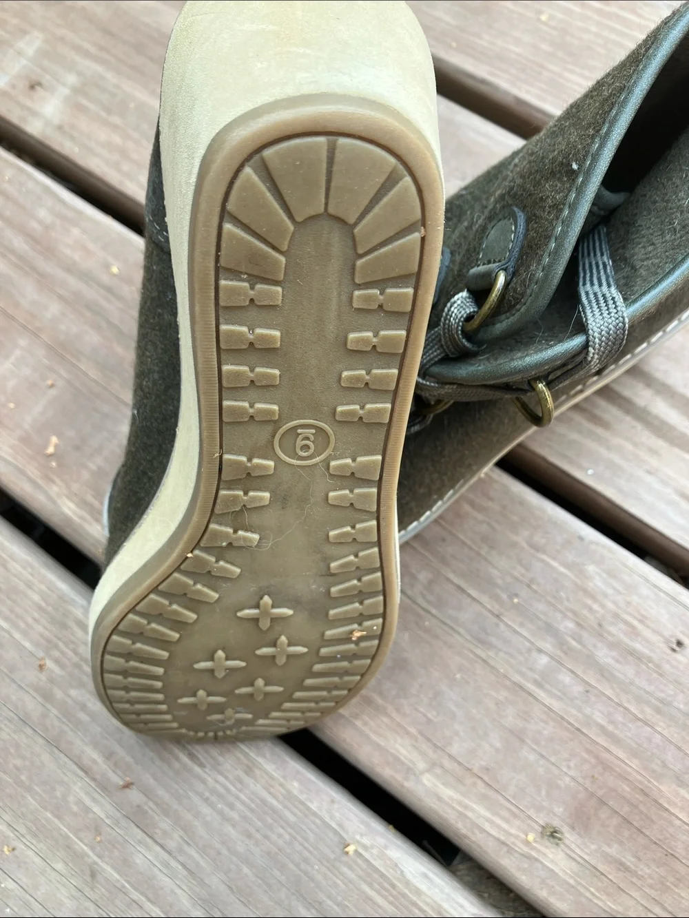 Merona faux outsole